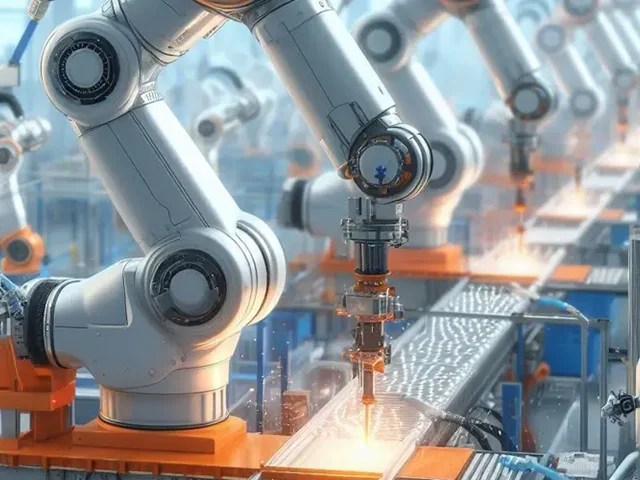کاربردها و پتانسیل ربات‌های صنعتی در خطوط تولید