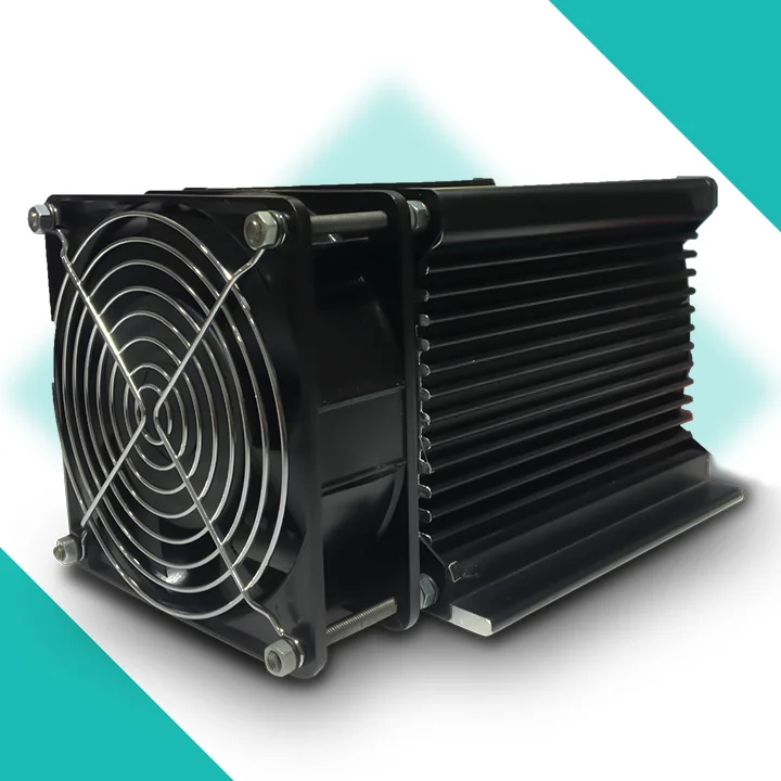 مقاومت ترمز آلومینیومی فن دار