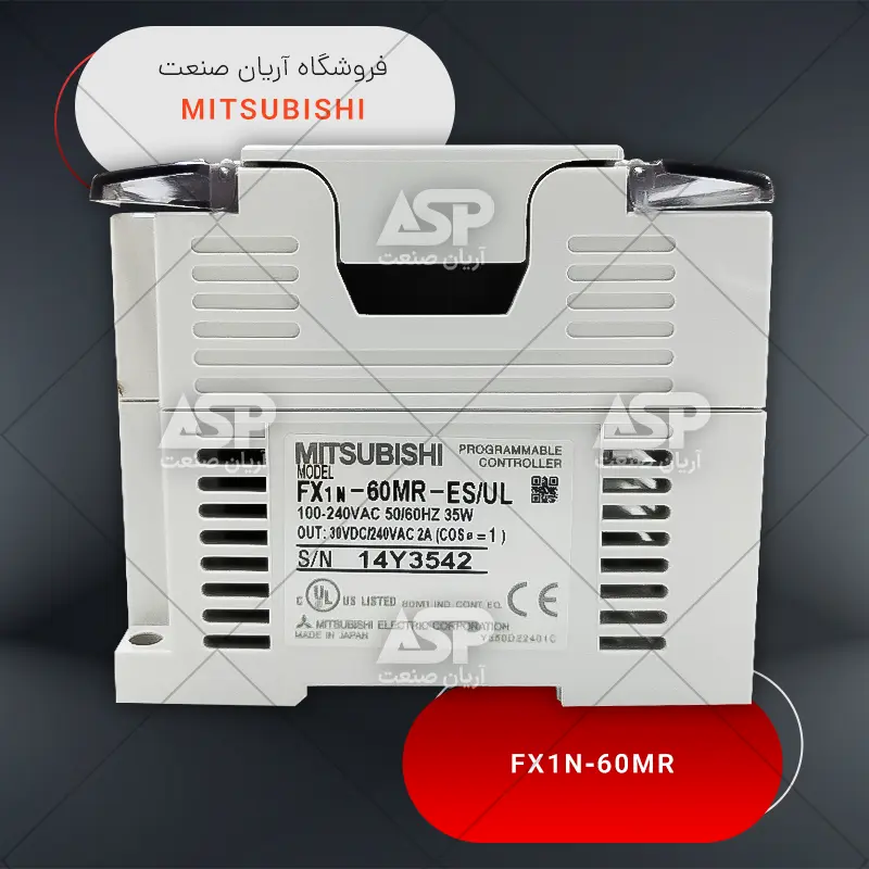 خرید پی ال سی MITSUBISHI کد FX1N-60MR