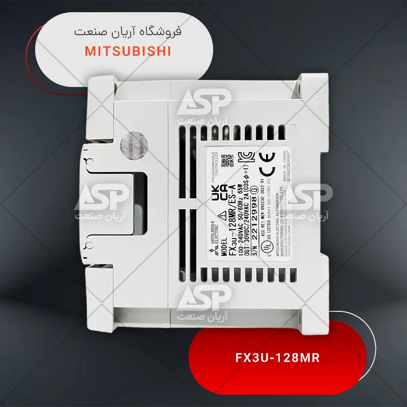 تصاویر پی ال سی میتسوبیشی FX3U-128MR/ES | فروشگاه آریان صنعت