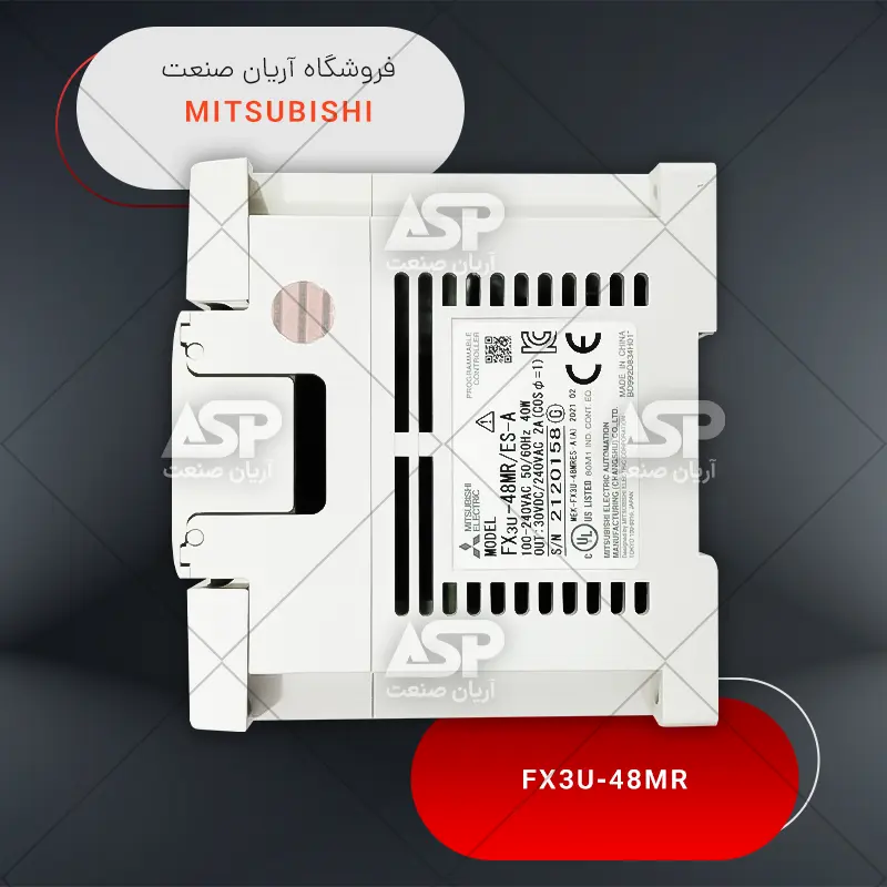 خرید پی ال سی میتسوبیشی FX3U-48MR/ES با بهترین قیمت از آریان صنعت