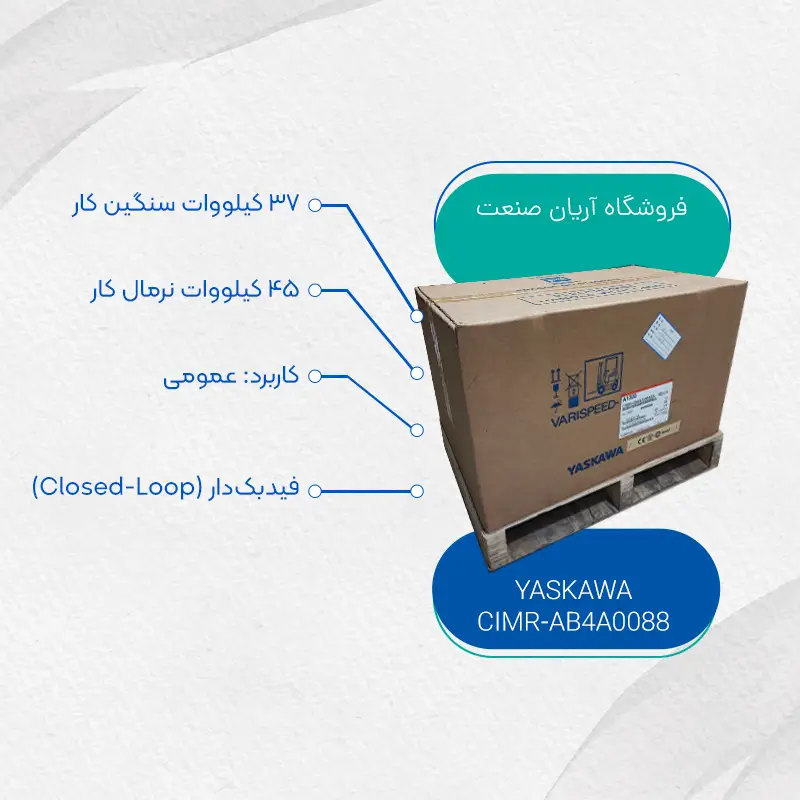 کارتن اینورتر یاسکاوا A1000 مدل CIMR-AB4A0088